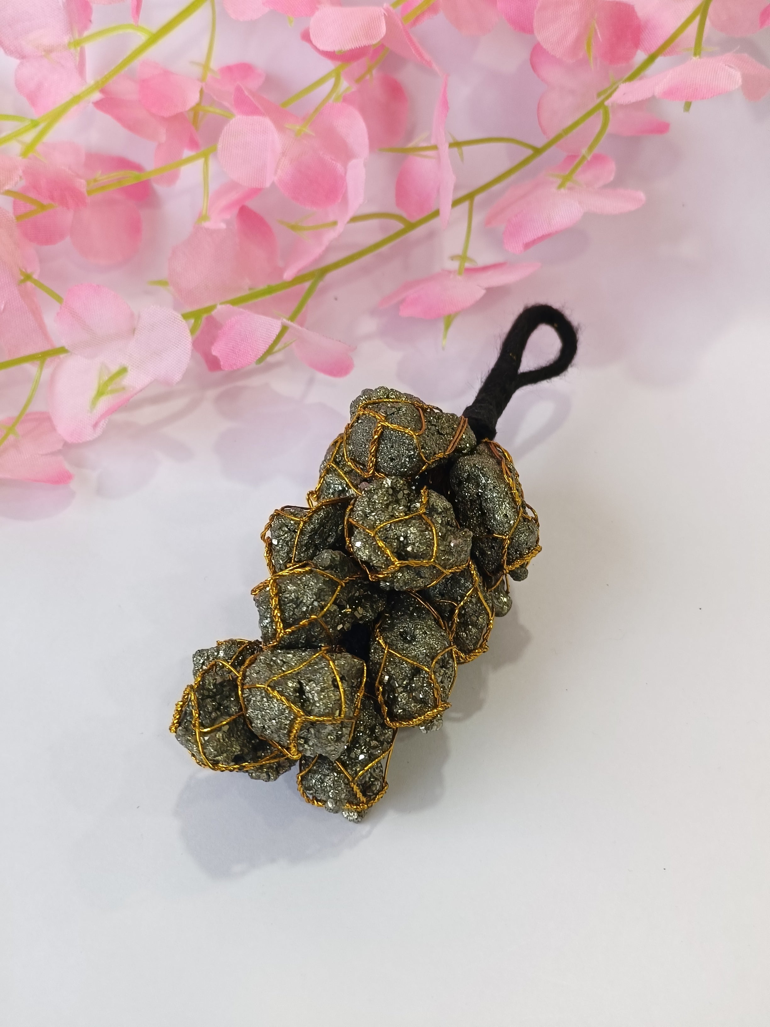 Hanger Row Pyrite  Hanging