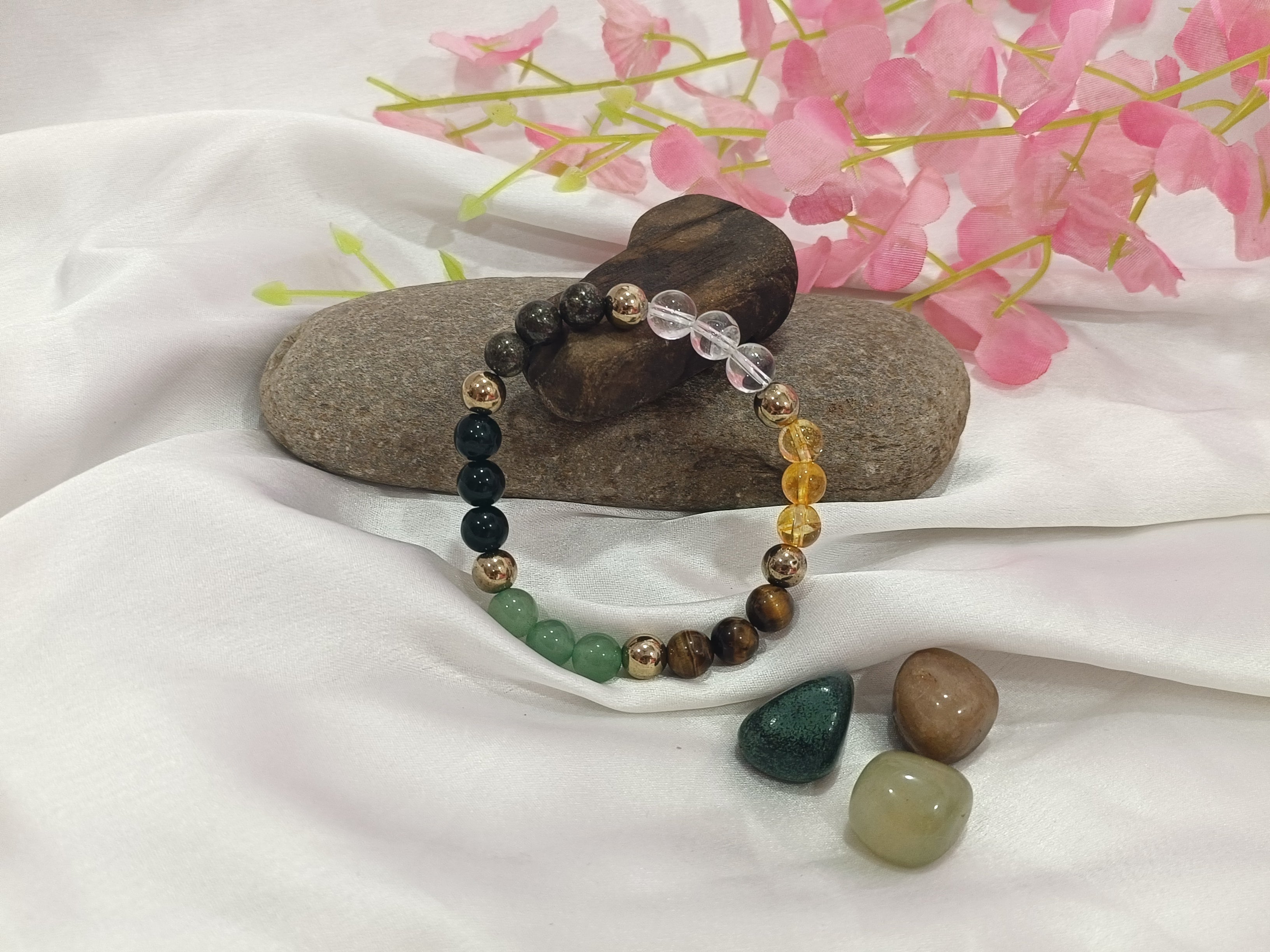 Money Magnet Bracelet Pyrite