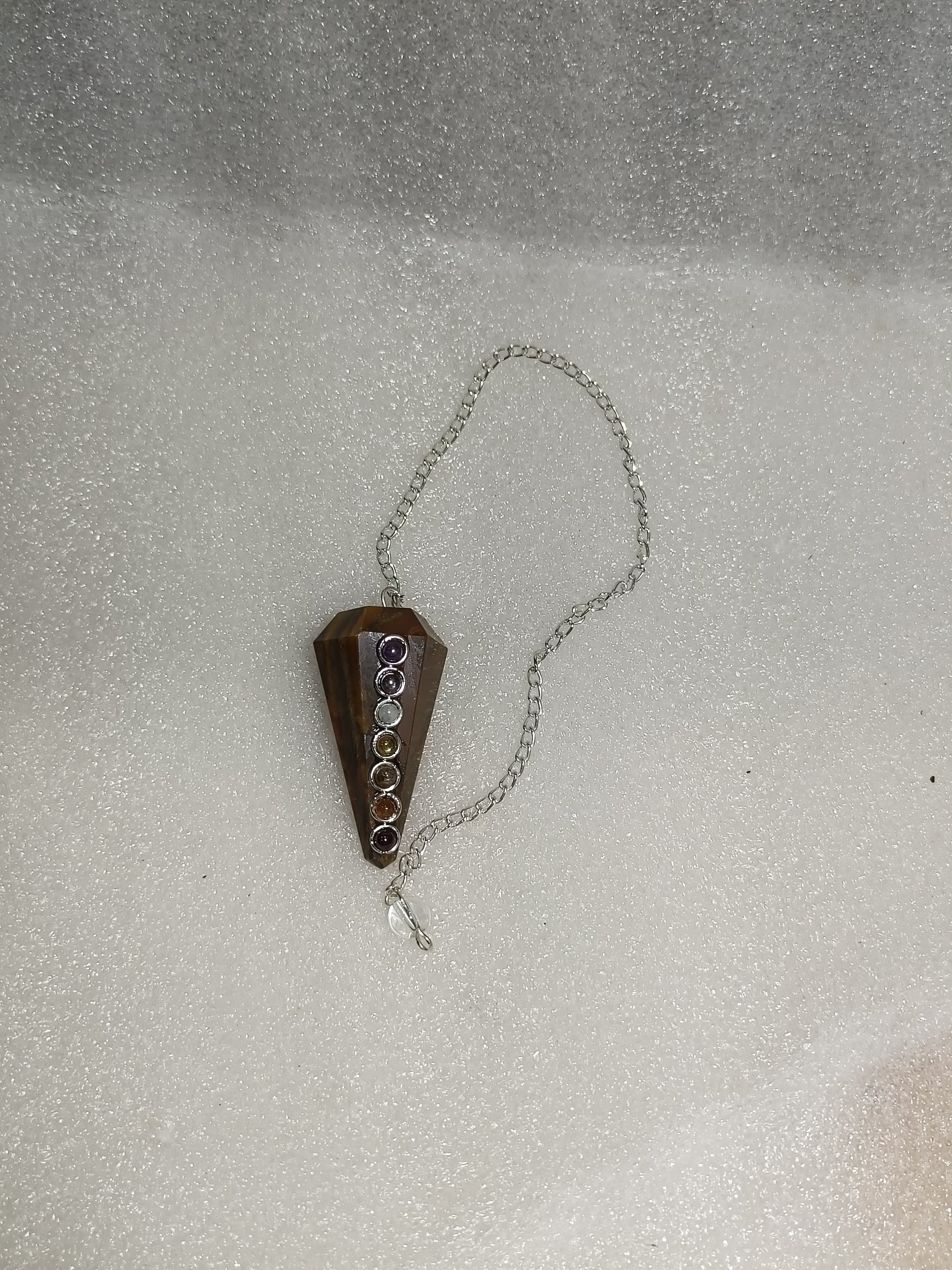 Tiger Eye Point Pendulum